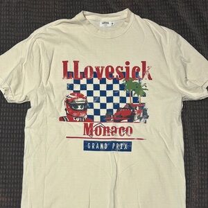 Vintage racing car tee